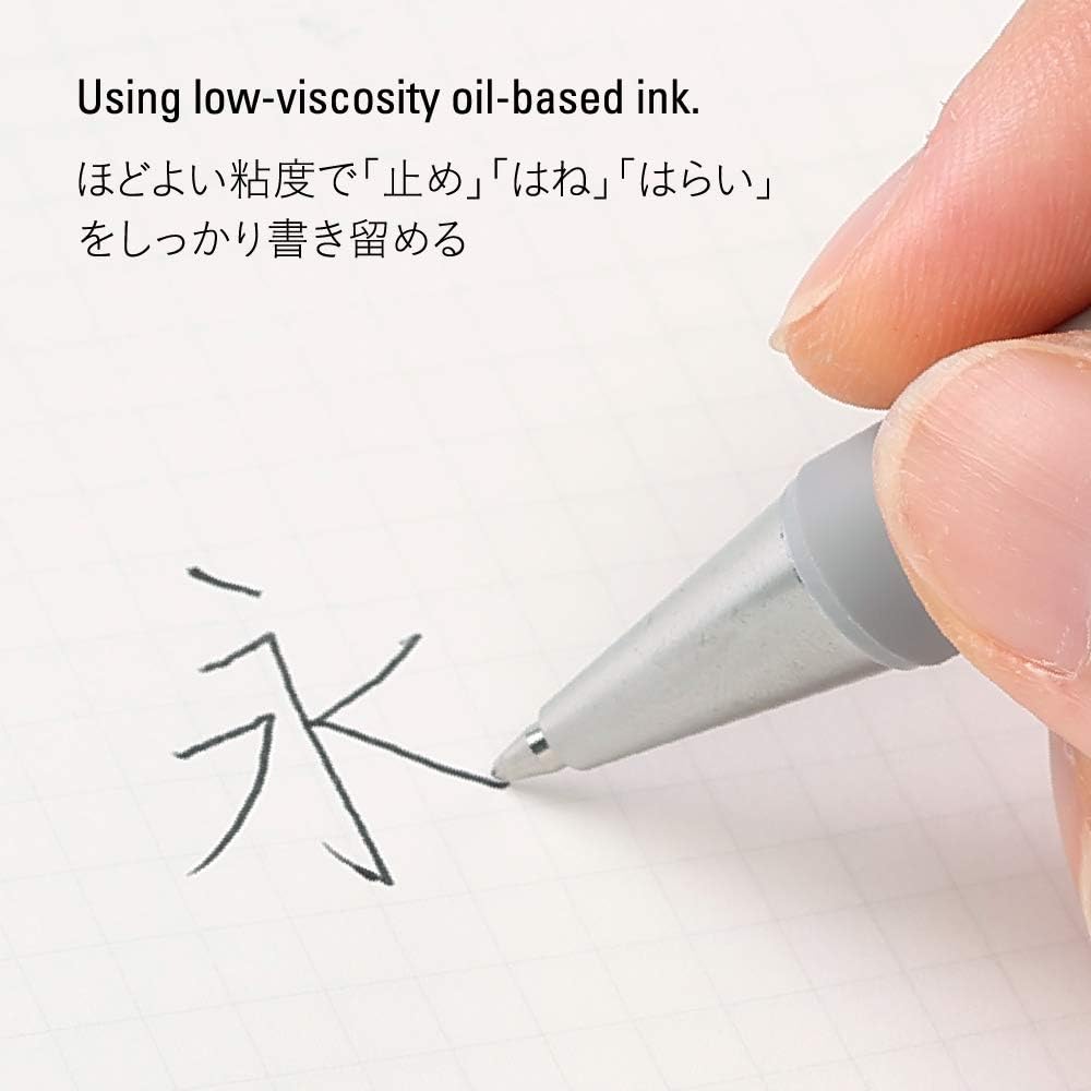 Stalogy Smooth Low-Viscosity Ballpoint Pen 0.7mm, Blue