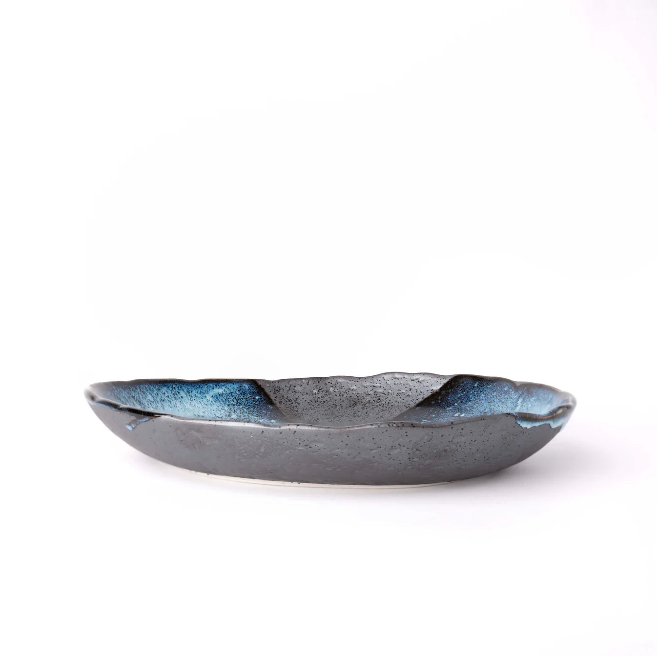 Storm Uneven Oval Plate 25cm