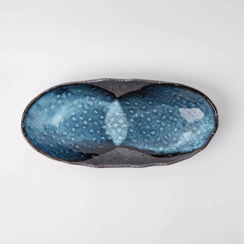 Storm Uneven Oval Plate 32cm