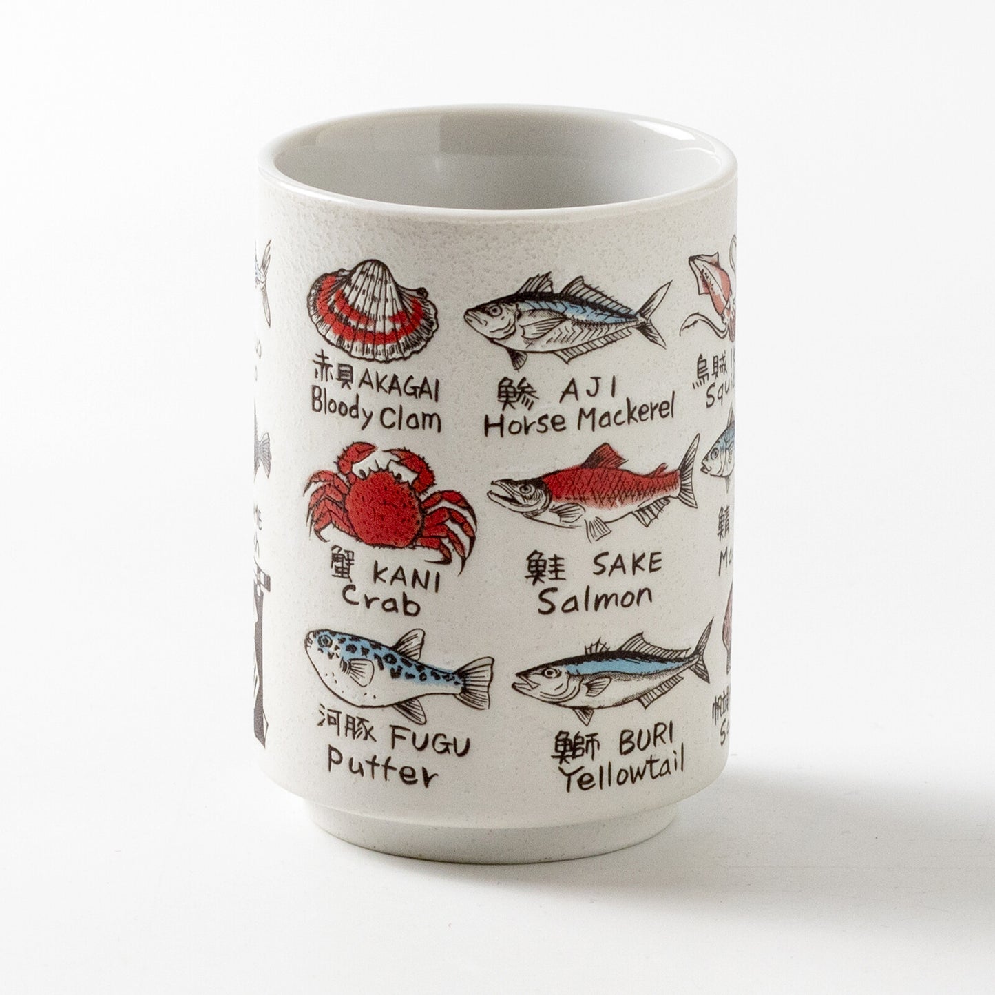 Sushi Mug Fish Names 250ml