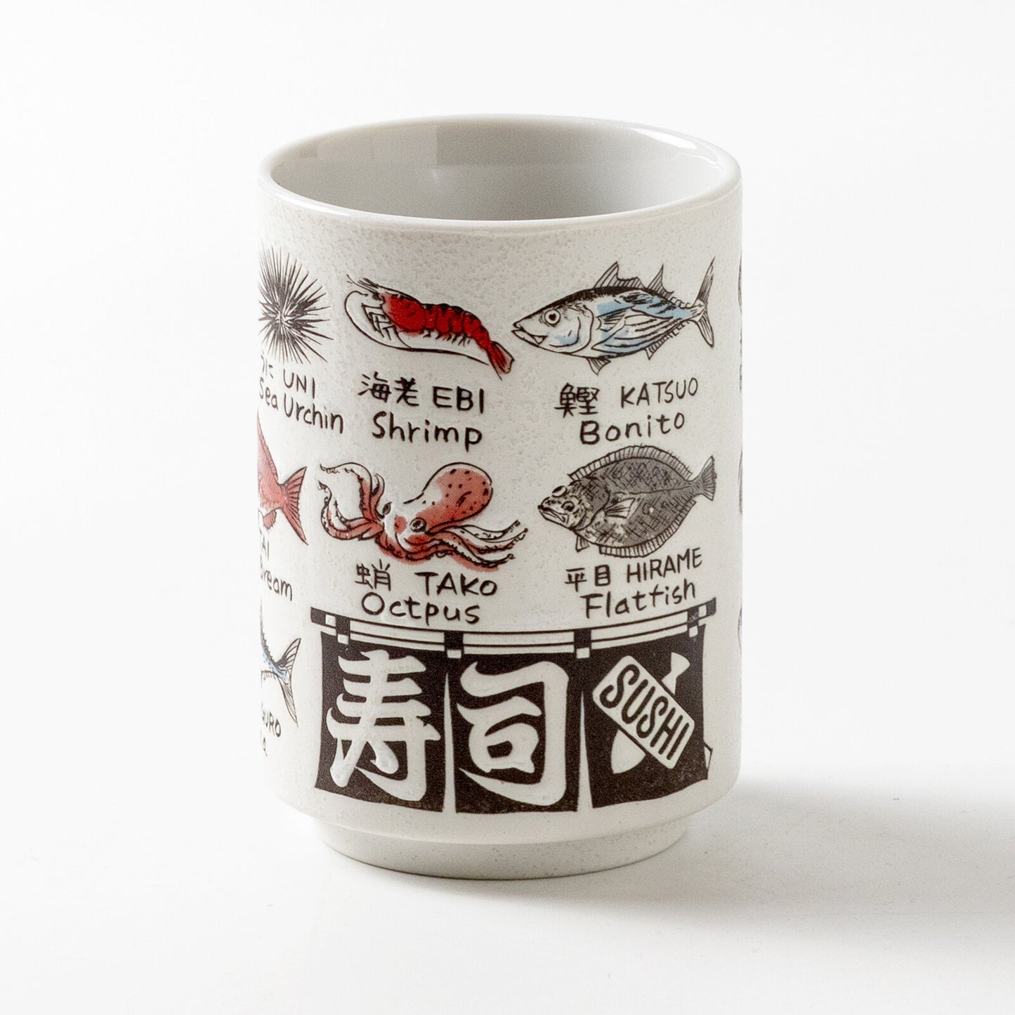 Sushi Mug Fish Names 250ml