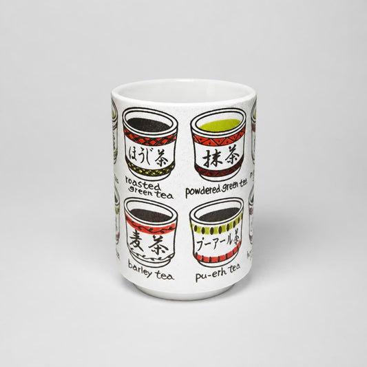 Sushi Mug Types of Tea 250ml
