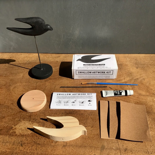 Swallow Artwork DIY Craft Kit Set - Small