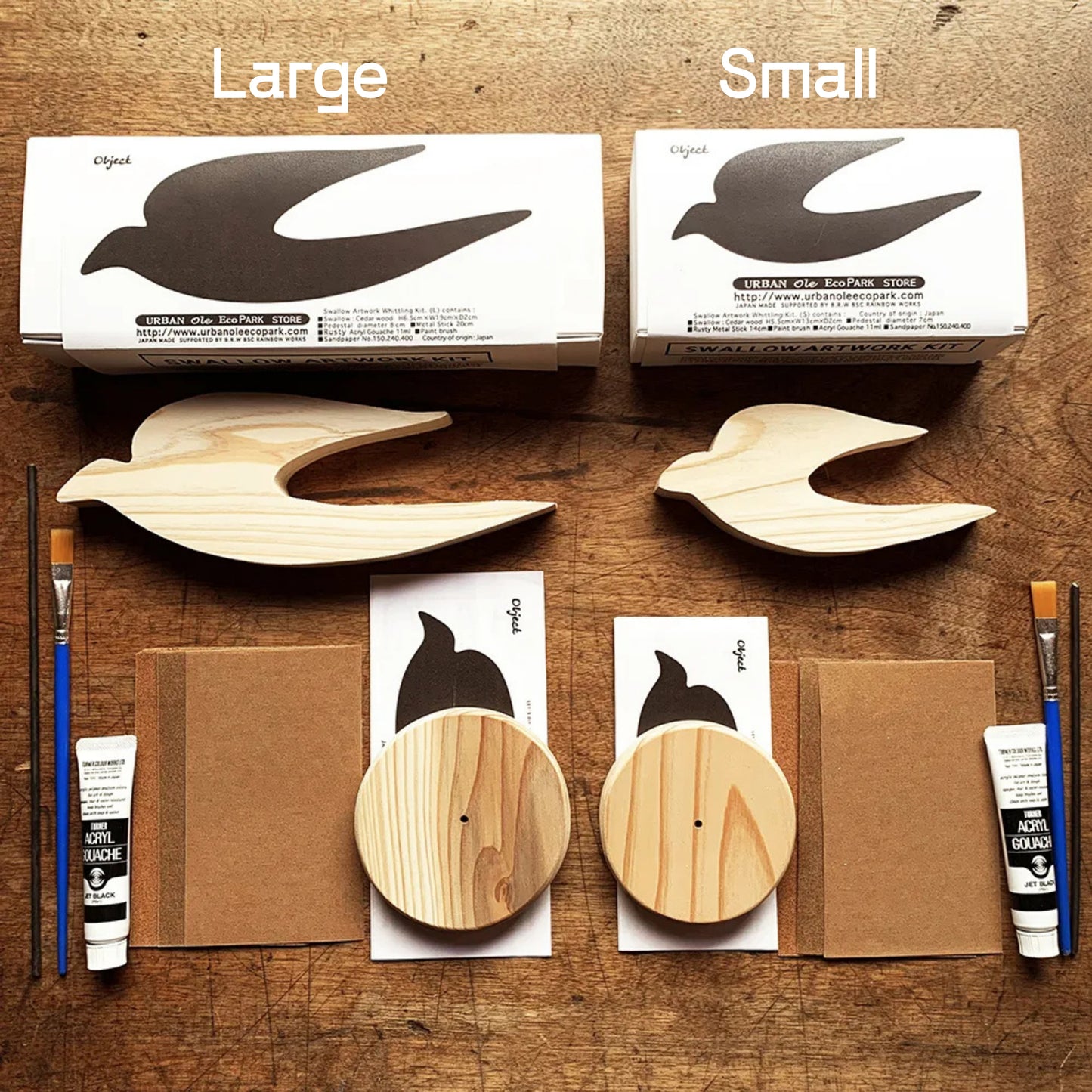 Swallow Artwork DIY Craft Kit Set - Small