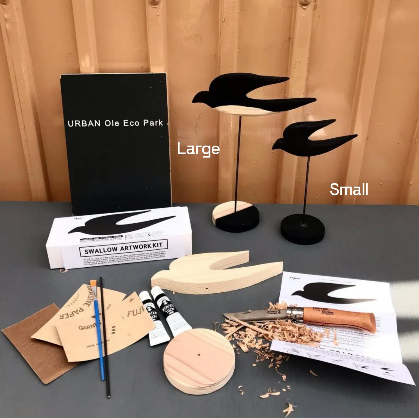 Swallow Artwork DIY Craft Kit Set - Small