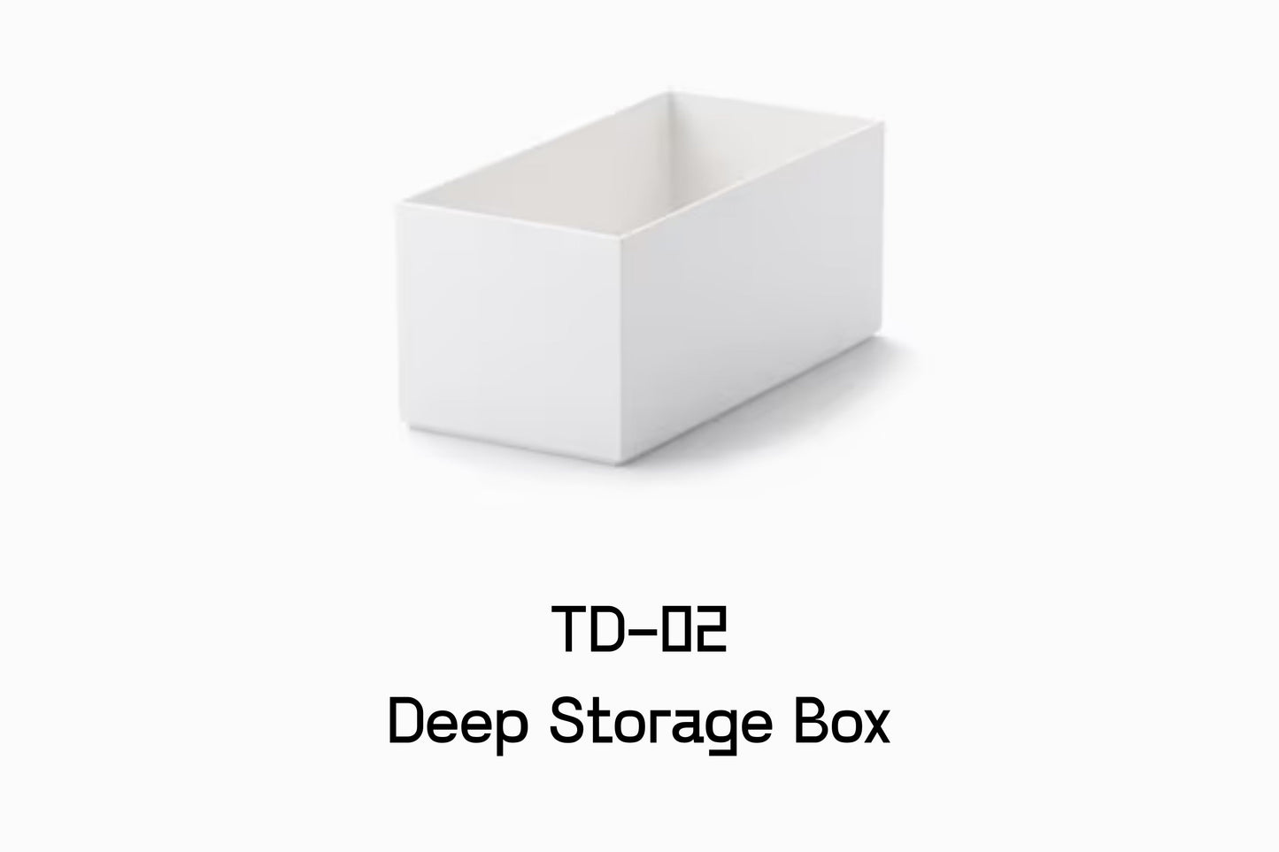 Like-it Tidy-Up Nesting Deep Storage Box Set of 4 - White
