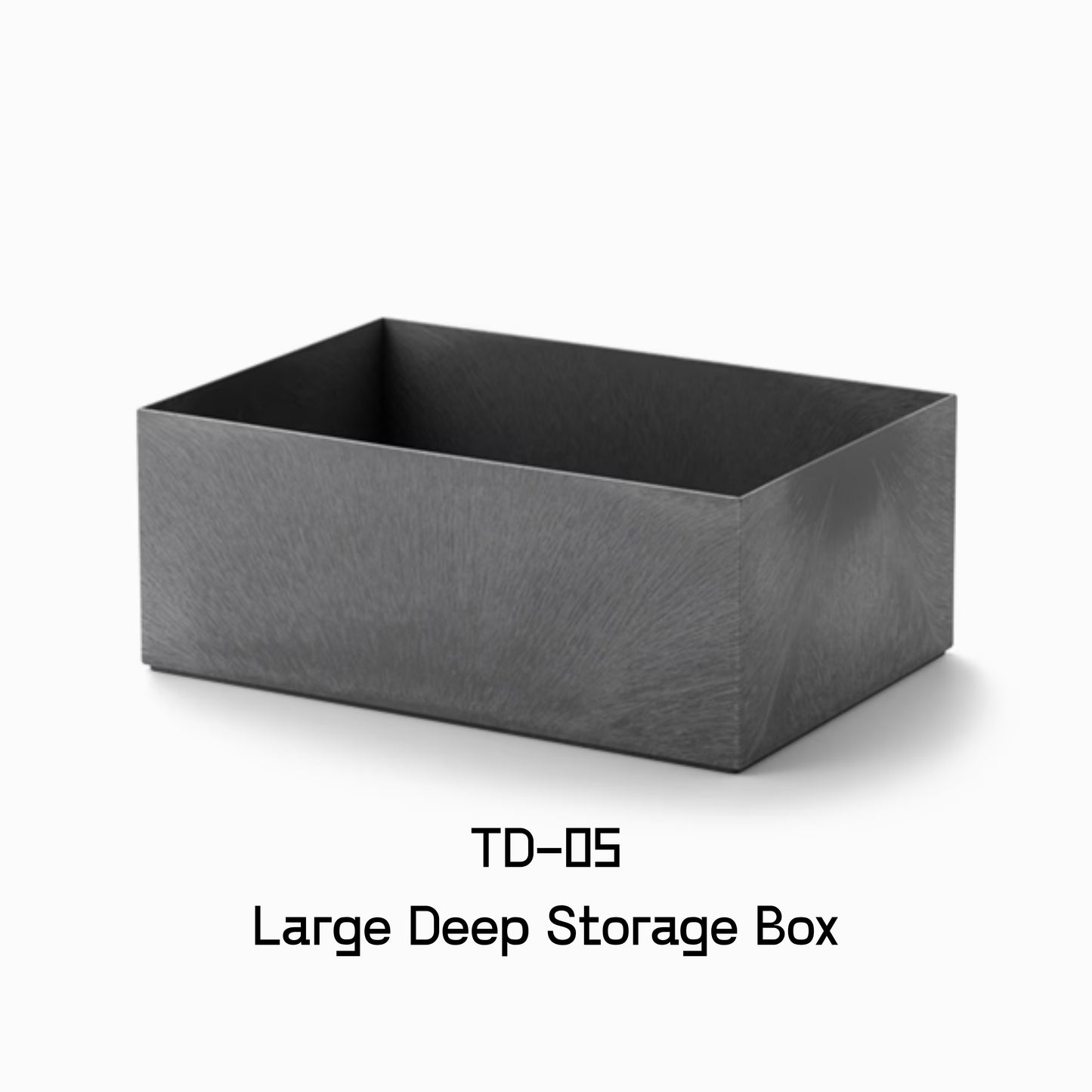 Like-it Tidy-Up Nesting Deep Storage Box Set of 4 - Grey