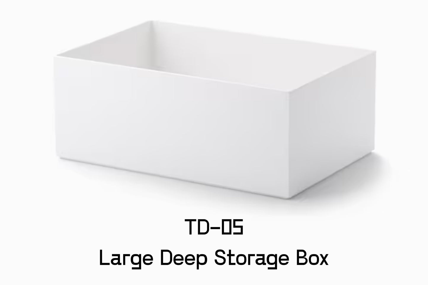 Like-it Tidy-Up Nesting Deep Storage Box Set of 4 - White
