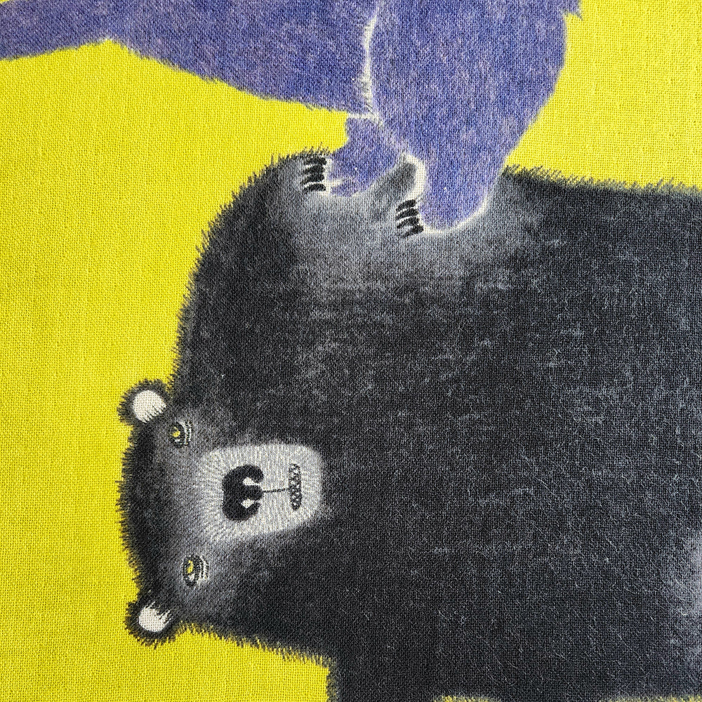 Tea Towel: Bear (Lemon-Like Moon)/Yellow 45x70cm