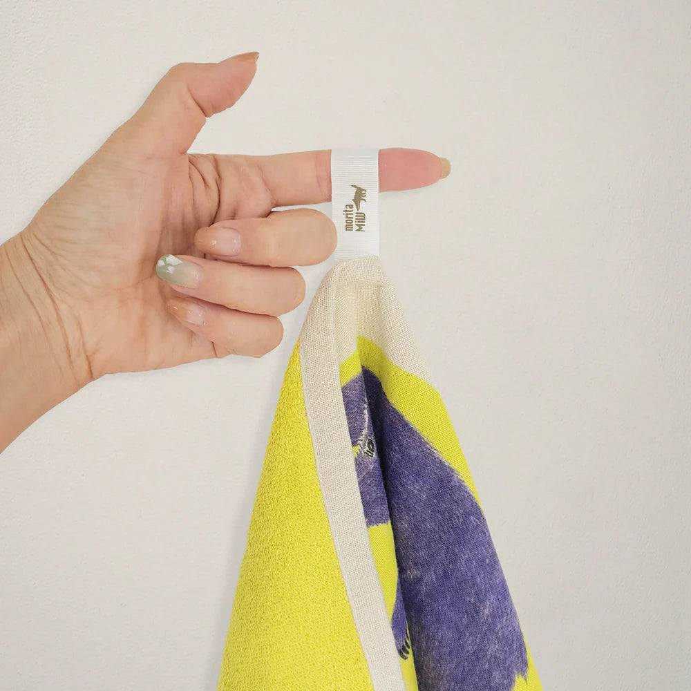 Tea Towel: Bear (Lemon-Like Moon)/Yellow 45x70cm