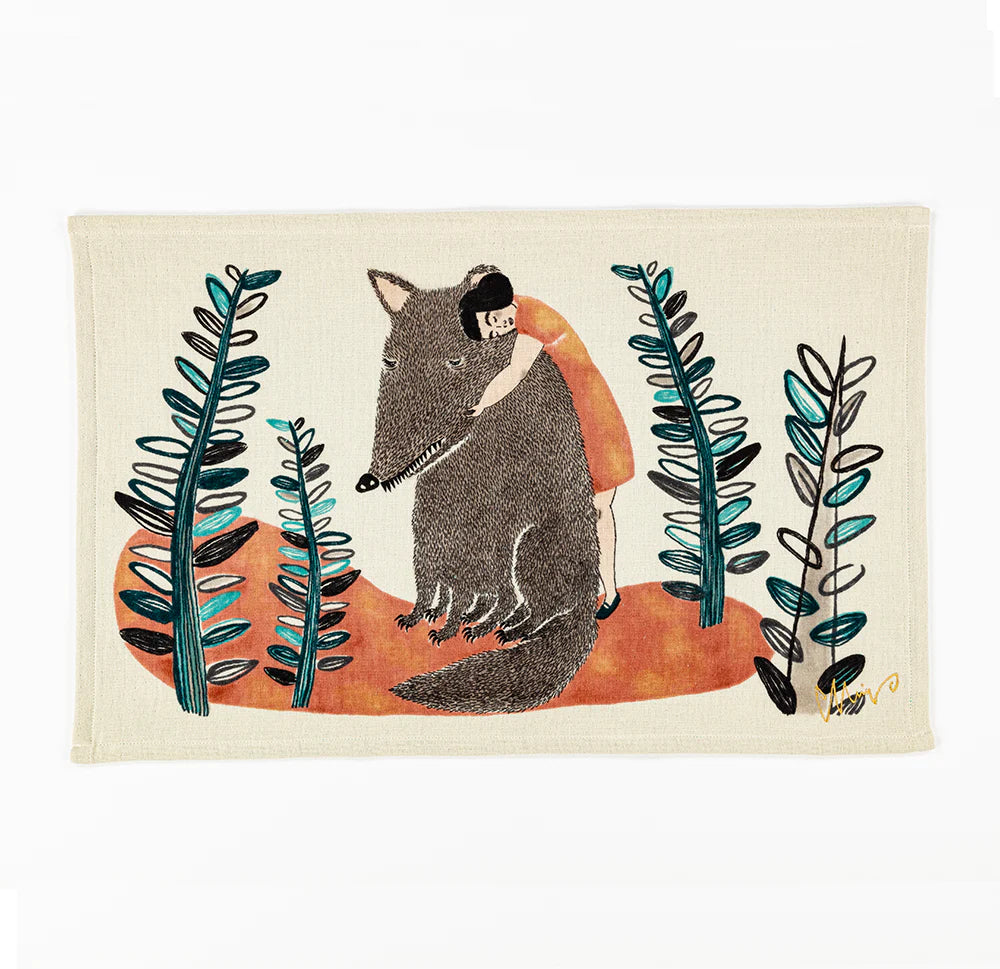 Tea Towel: The Usual Miracle/Blue 45x70cm