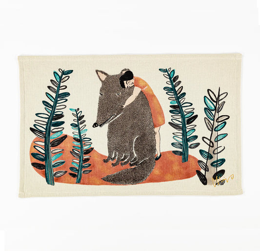 Tea Towel: The Usual Miracle/Blue 45x70cm