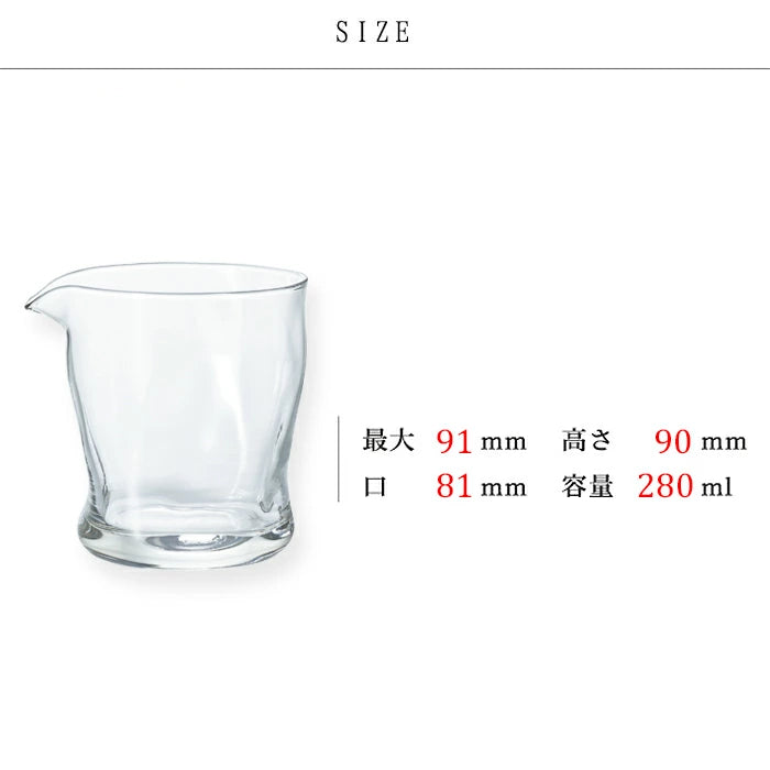 Tebineri Glass Sake & Dressing Carafe 280ml