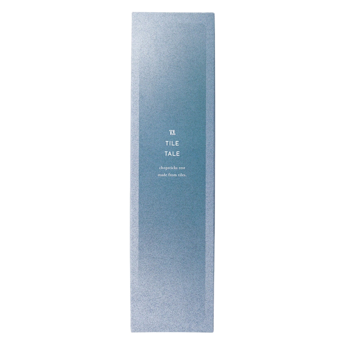 Tile Tale Chopstick Gift Set with Tile Chopstick Rest - Blue