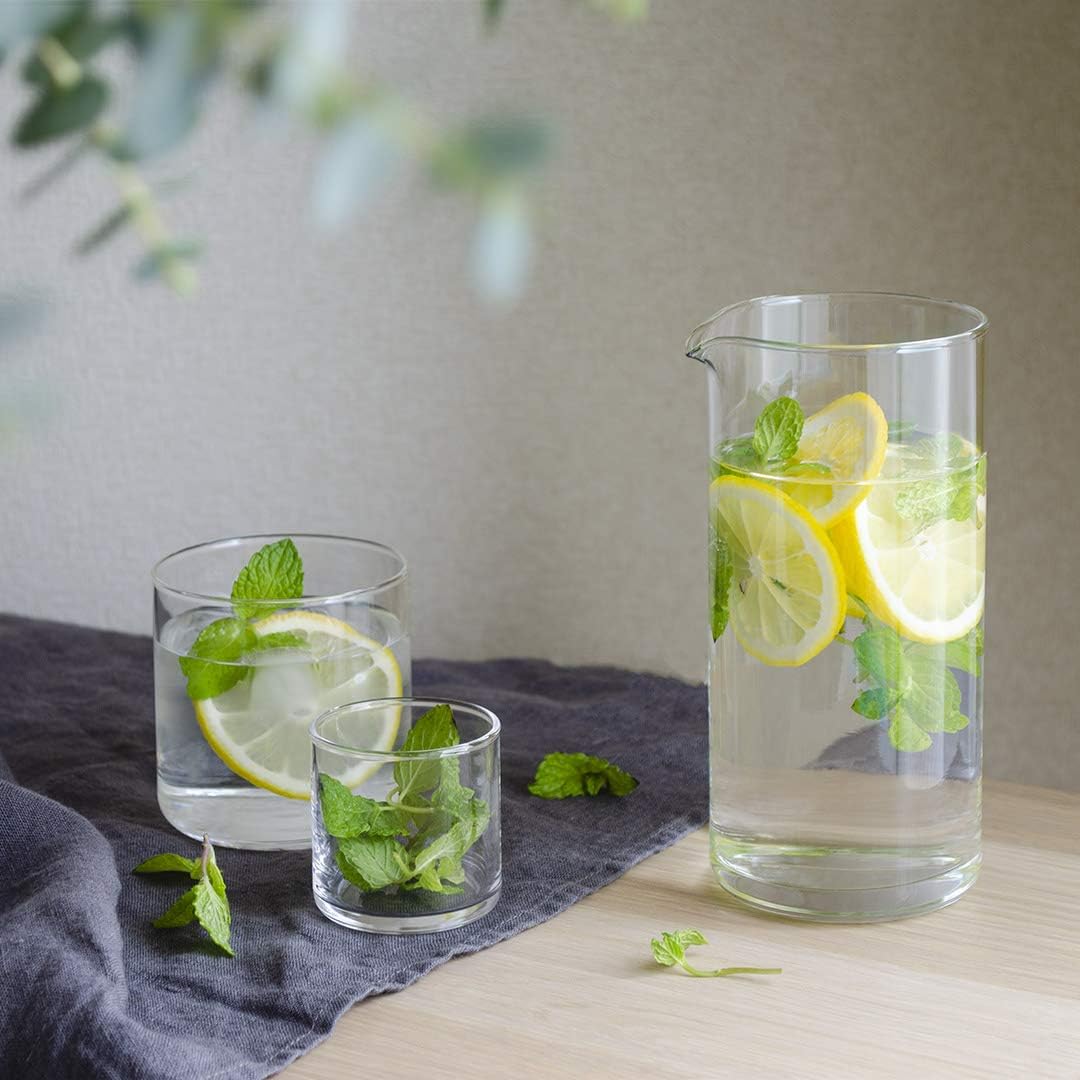 Toyo-Sasaki Circle Glass Serving Carafe 710ml