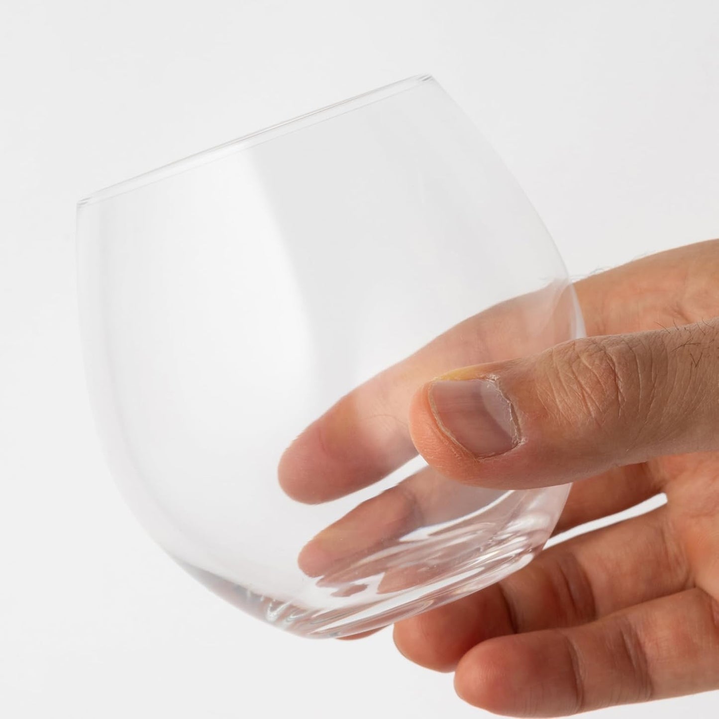 Toyo-Sasaki Fino HS Platinum Round Glass Tumbler 390ml