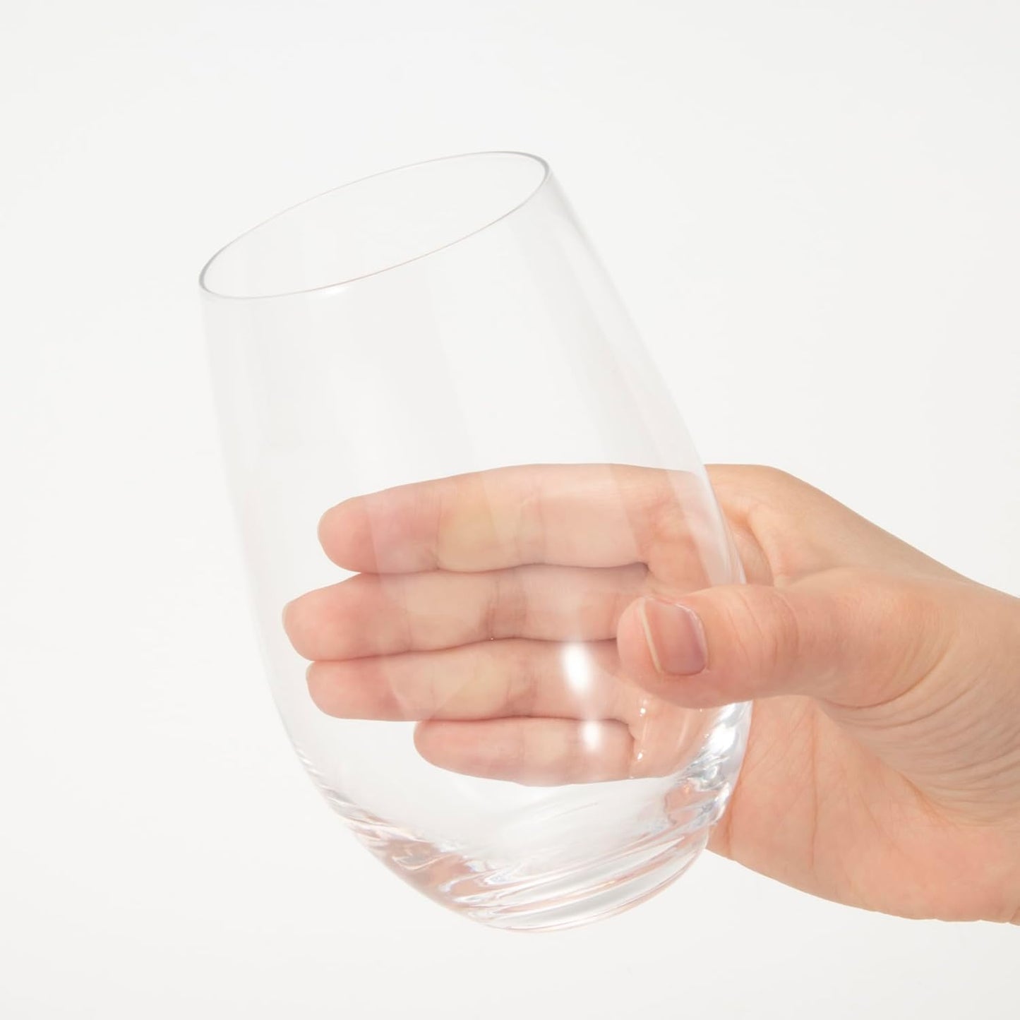 Toyo-Sasaki Fino HS Platinum Round Glass Tumbler 480ml