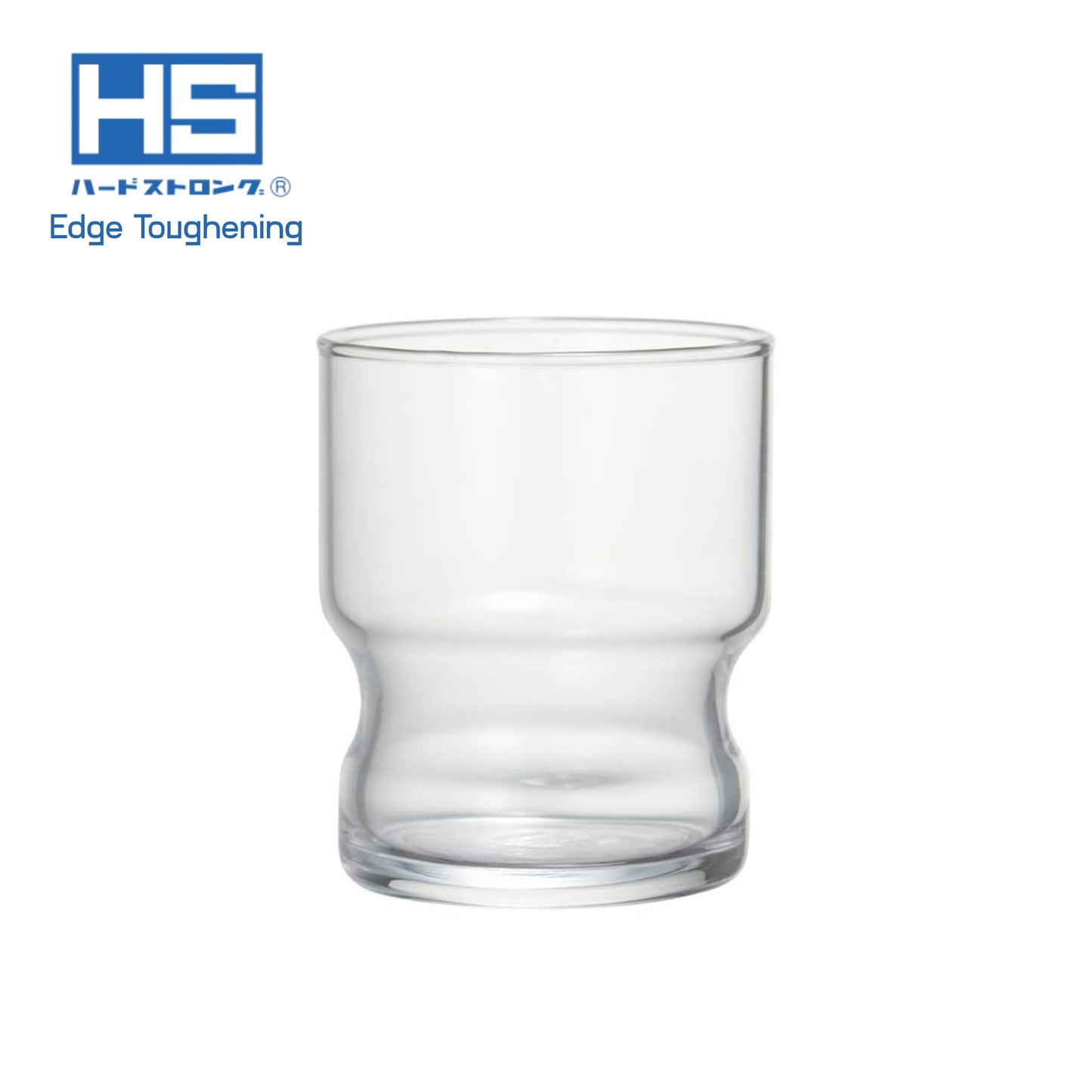 Toyo-Sasaki HS Blue Pub Stackable Glass Tumbler 245ml - Clear