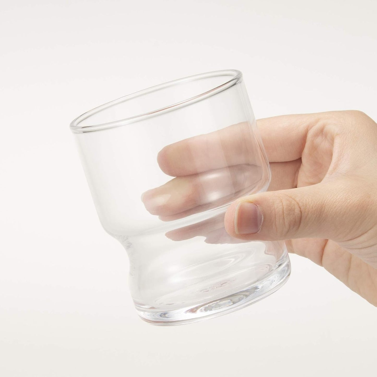 Toyo-Sasaki HS Blue Pub Stackable Glass Tumbler 245ml - Clear