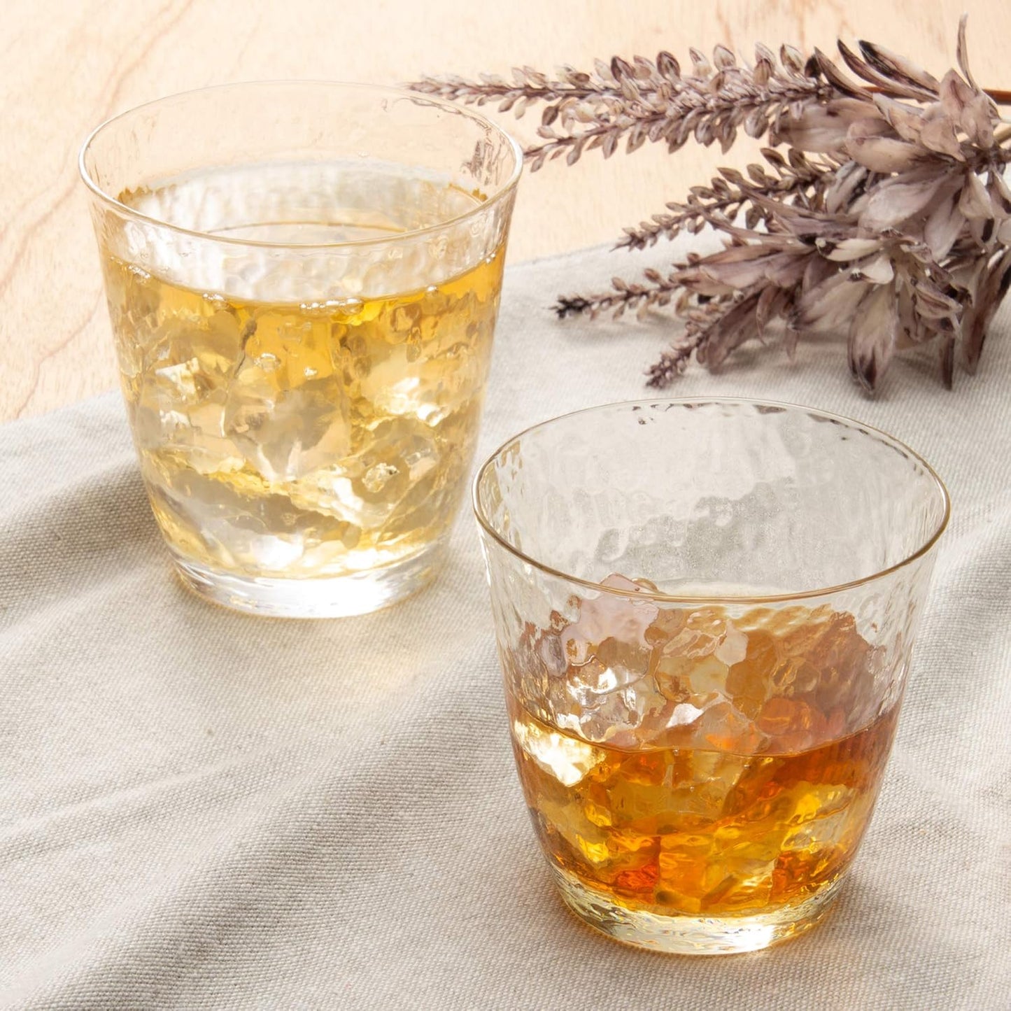 Toyo-Sasaki Takasegawa Handmade Crystal Rocks Glass 300ml