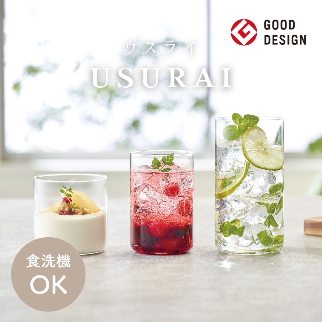 Toyo-Sasaki Usurai HS Platinum Highball Glass 560ml