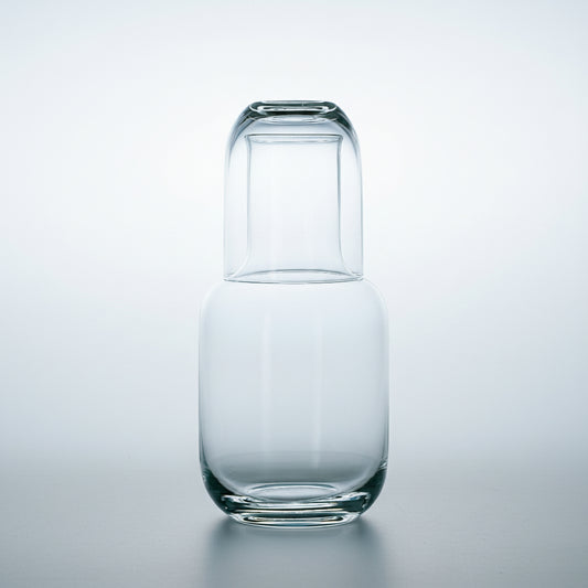 Toyo-Sasaki Handmade Crystal Night Carafe Glass Set 760ml