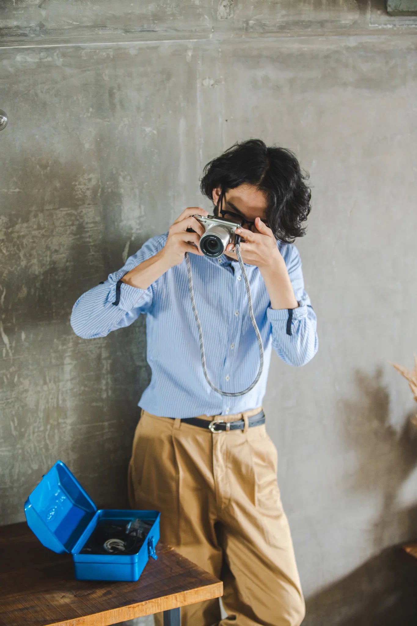 Toyo Steel Camber-top Toolbox Y-280 Blue