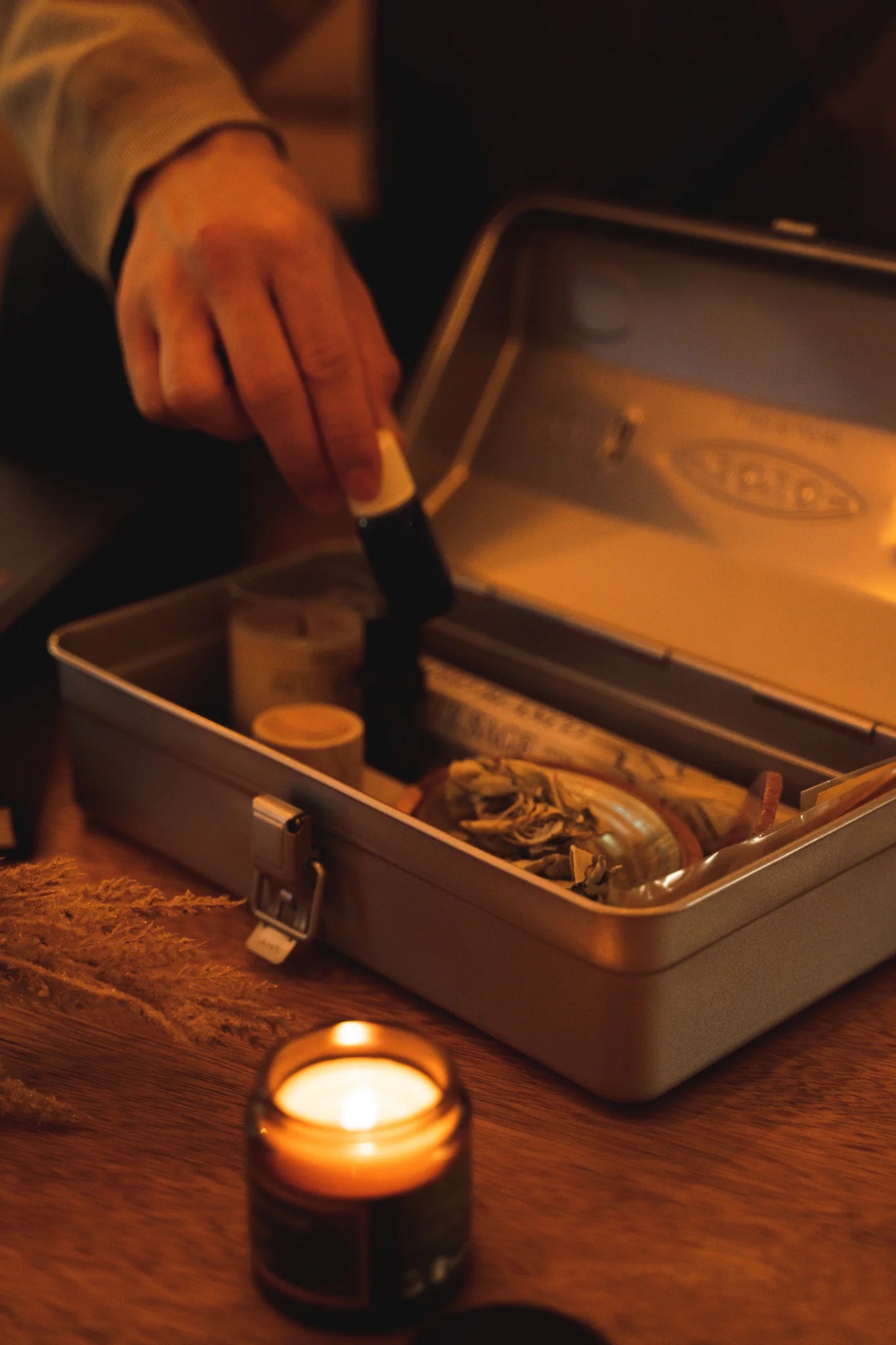 Toyo Steel Camber-top Toolbox Y-280 Silver