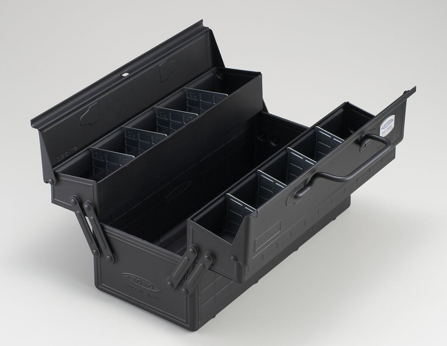 Toyo Steel Cantilever Toolbox ST-350 Black