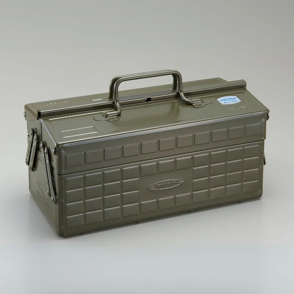 Toyo Steel Cantilever Toolbox ST-350 Moss Green