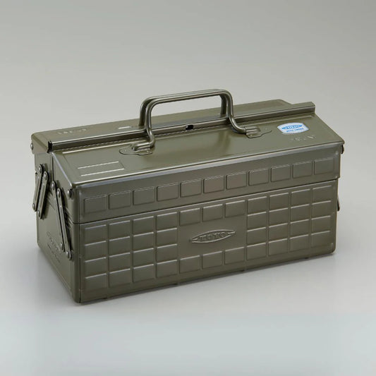 Toyo Steel Cantilever Toolbox ST-350 Moss Green