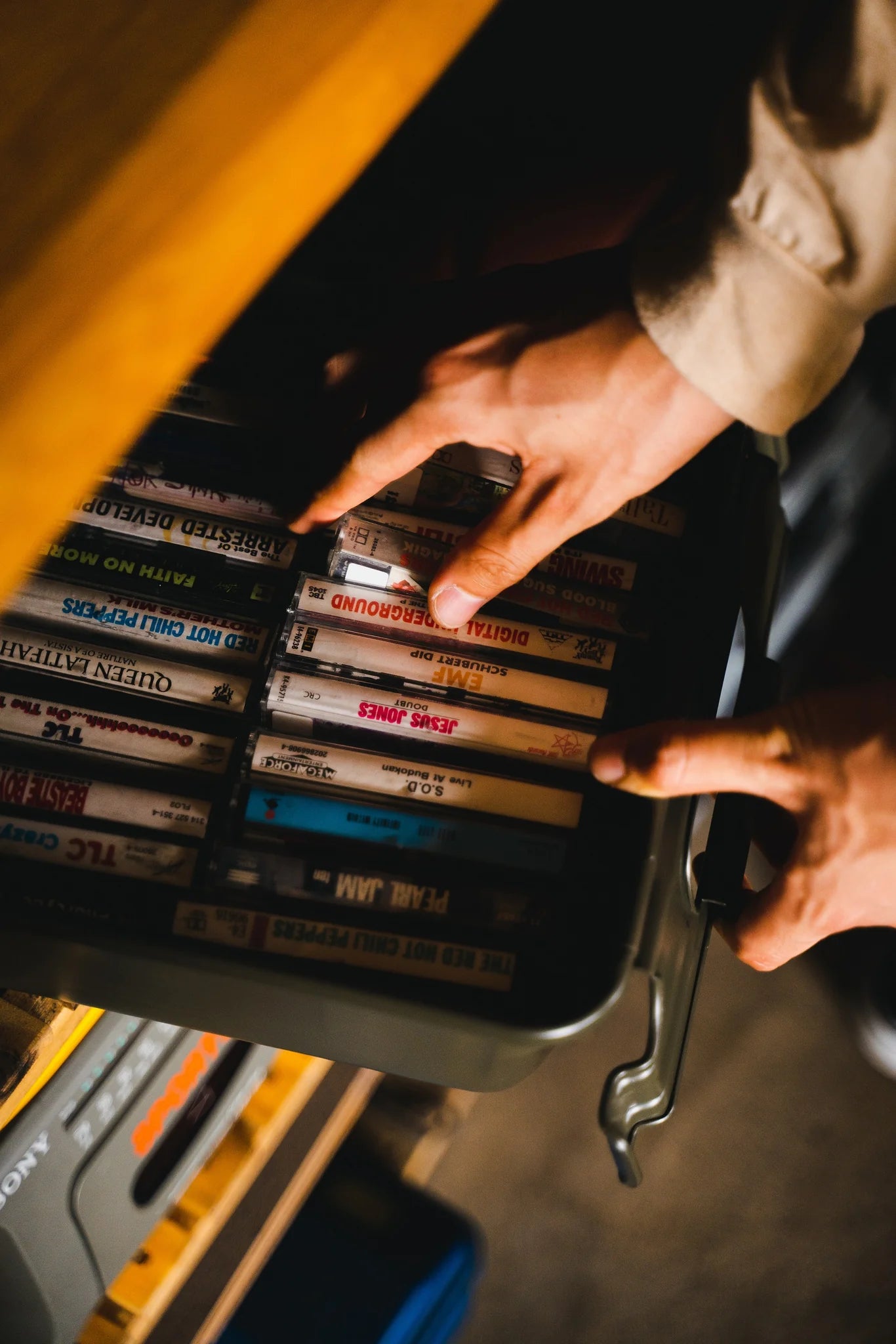 Toyo Steel Parts Box M-8 Moss Green