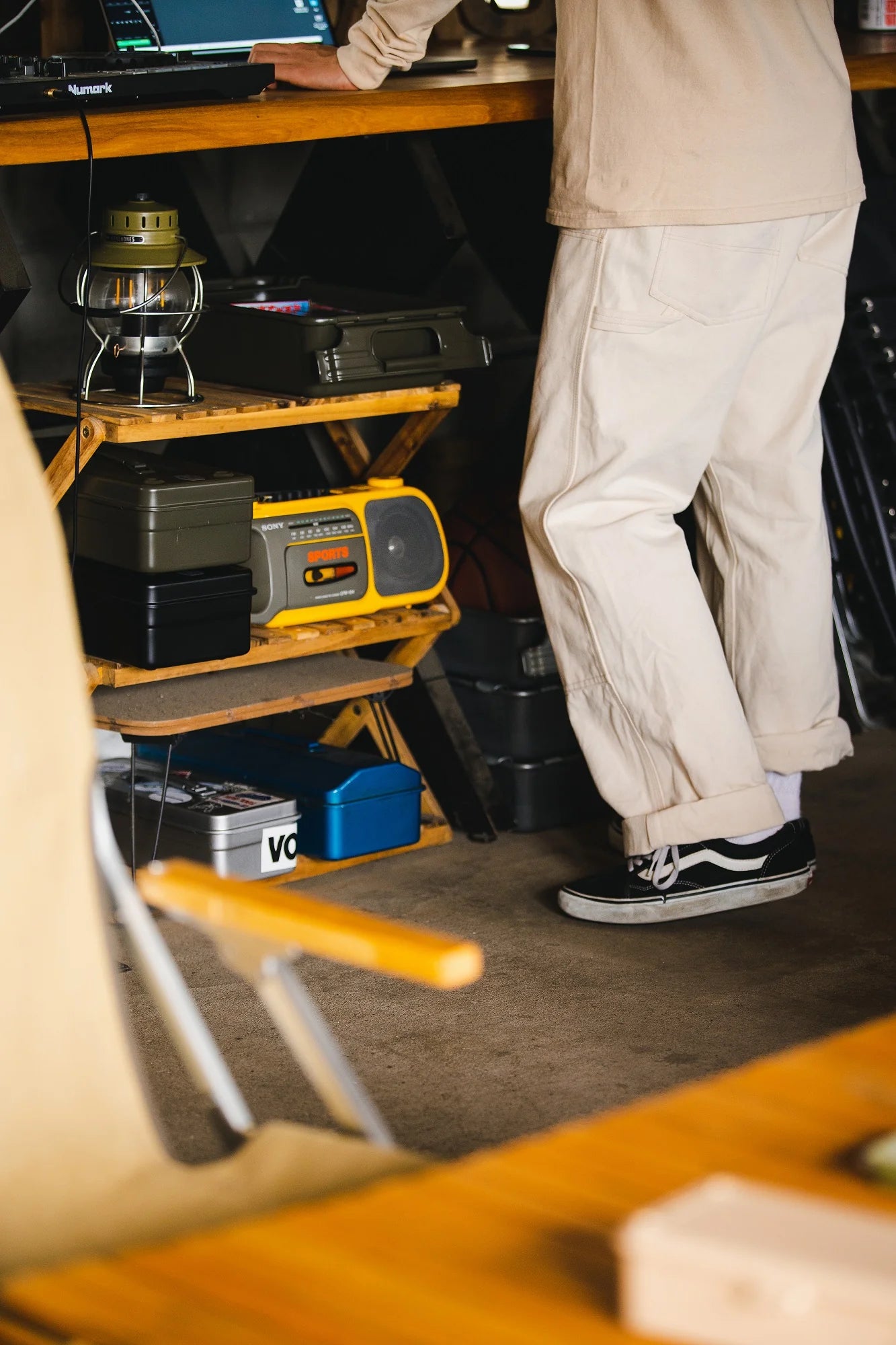 Toyo Steel Parts Box M-8 Moss Green