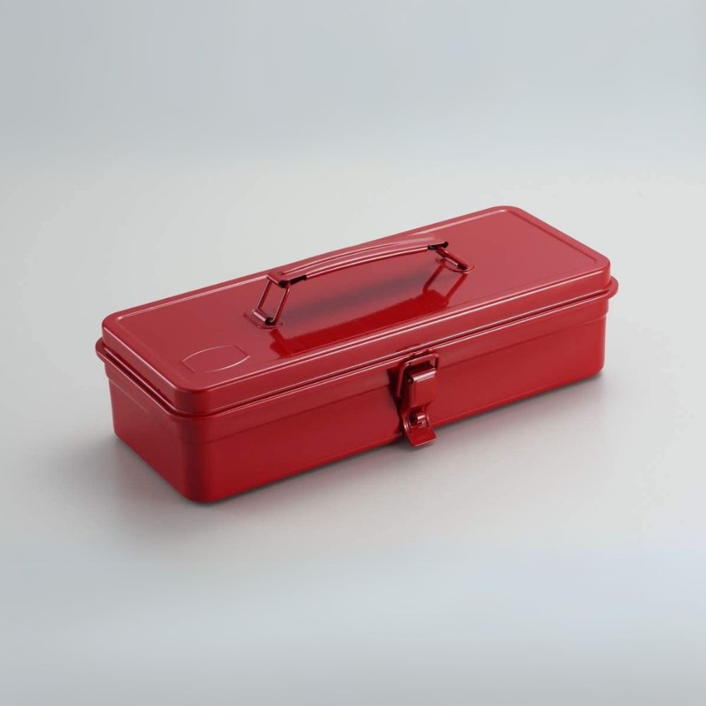 Toyo Steel Trunk Shape Toolbox T-320 Red