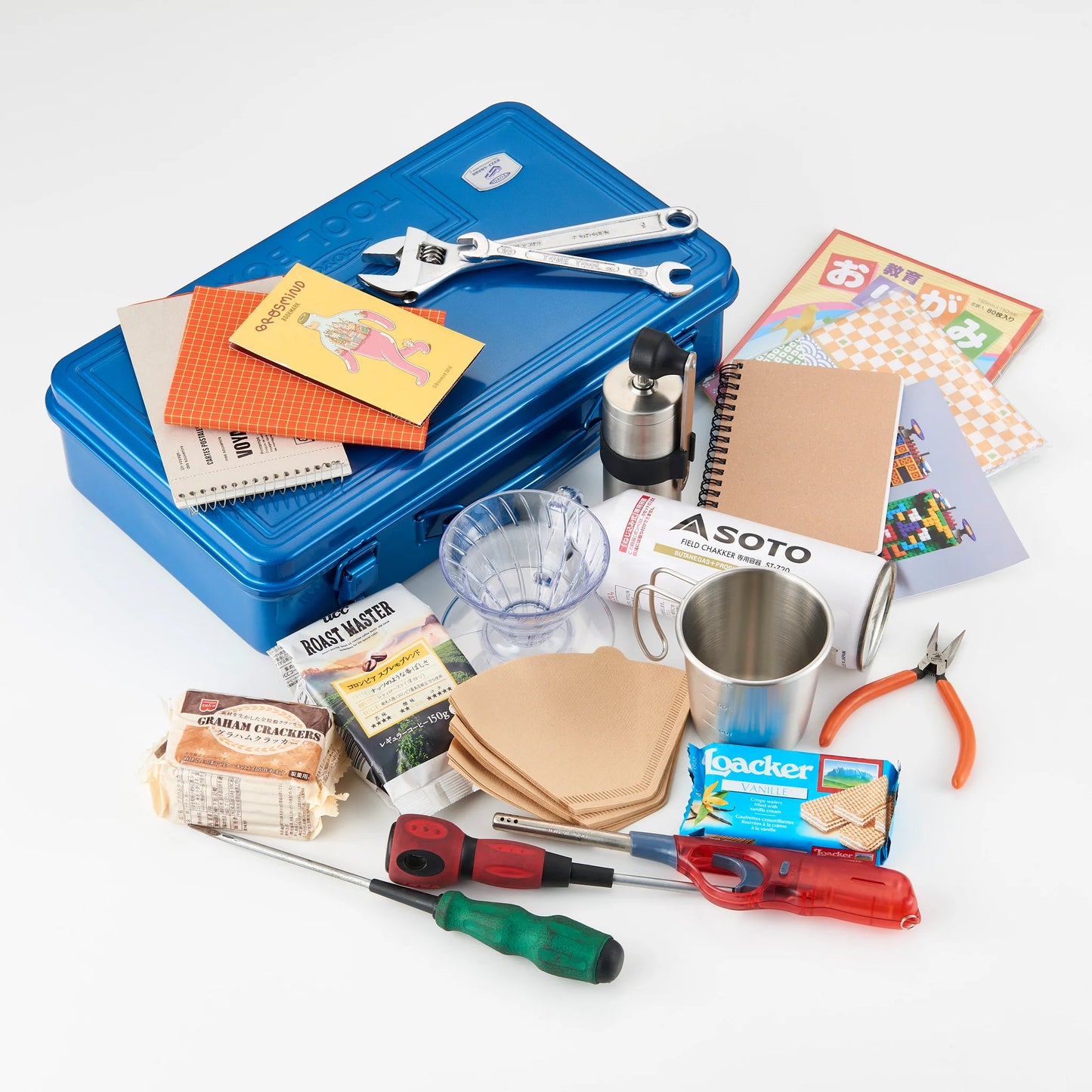 Toyo Steel Trunk Shape Toolbox T-360 Black