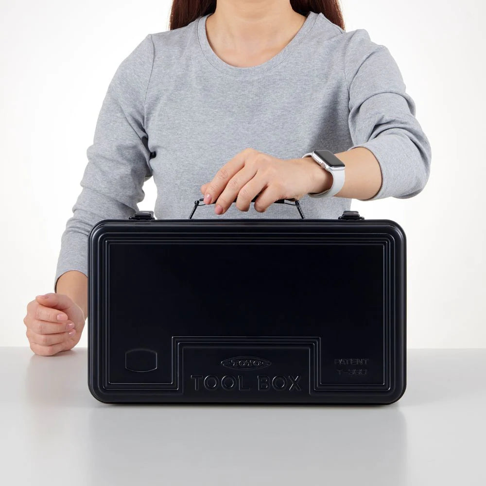 Toyo Steel Trunk Shape Toolbox T-360 Blue