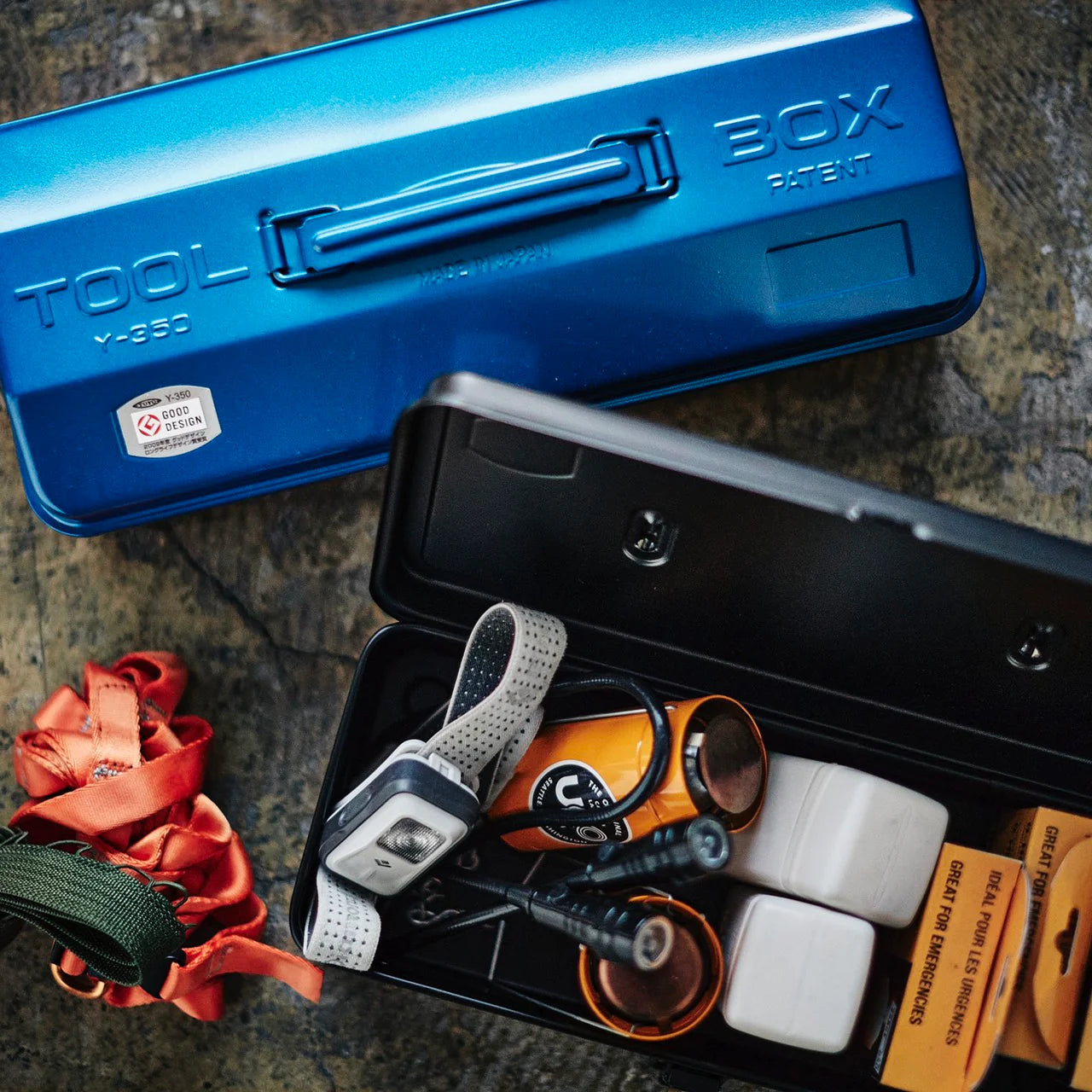 Toyo Steel Trunk Shape Toolbox T-320 Black