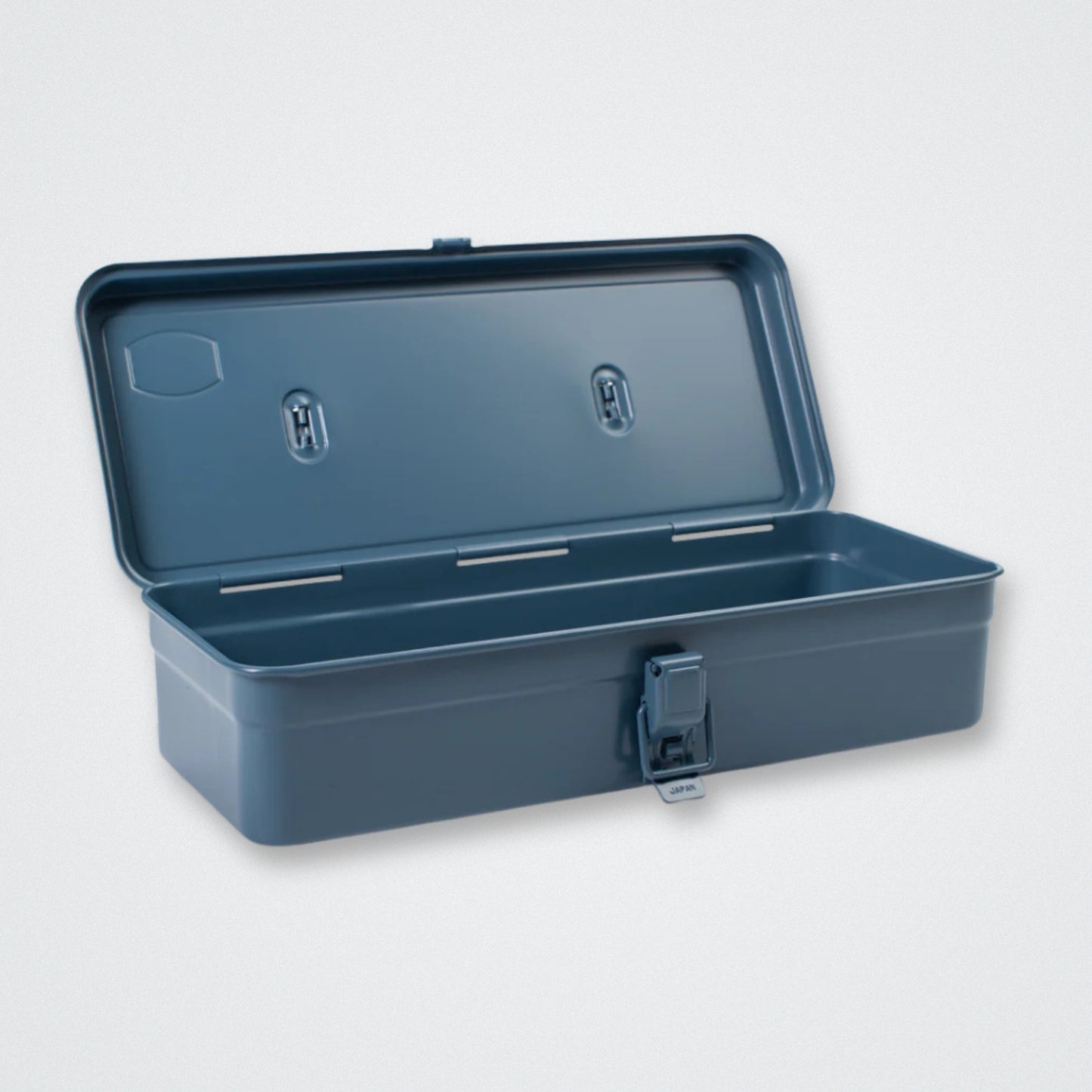Toyo Steel Trunk Shape Toolbox T-320 Duck Blue