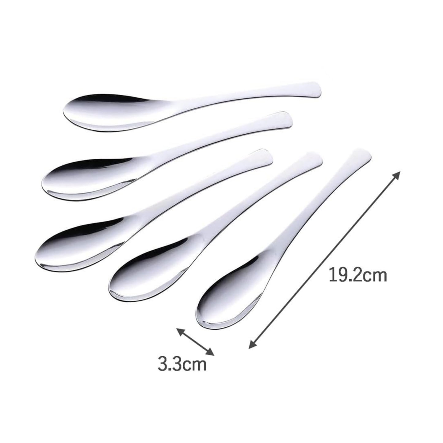Tsubame Mirror Polished Stainless Steel Dining Spoon 19.2cm