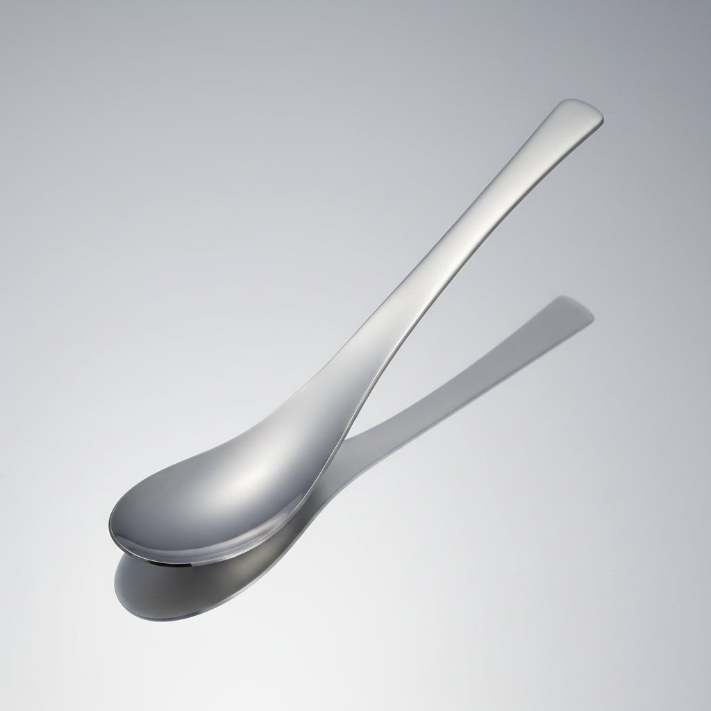 Tsubame Mirror Polished Stainless Steel Classic Renge Spoon 17.7cm