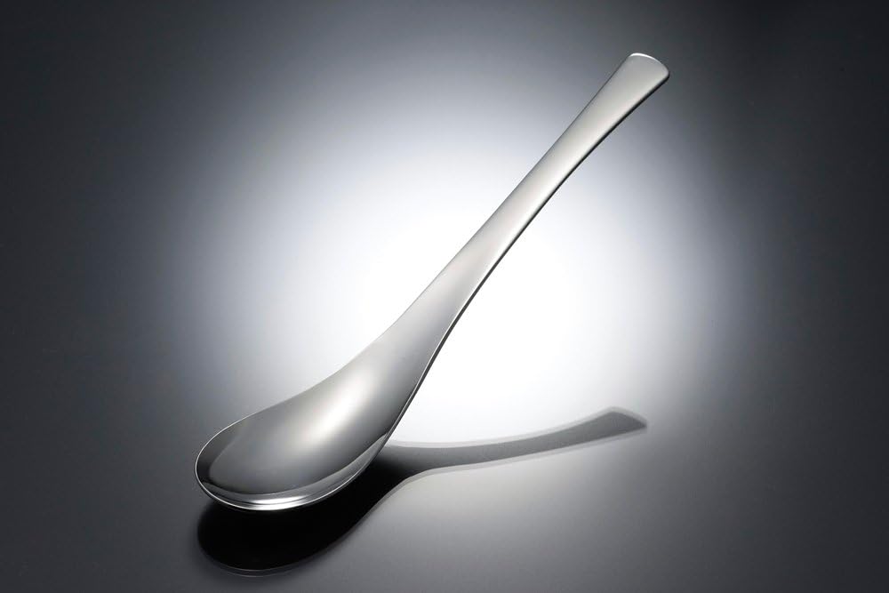 Tsubame Mirror Polished Stainless Steel Classic Renge Spoon 17.7cm