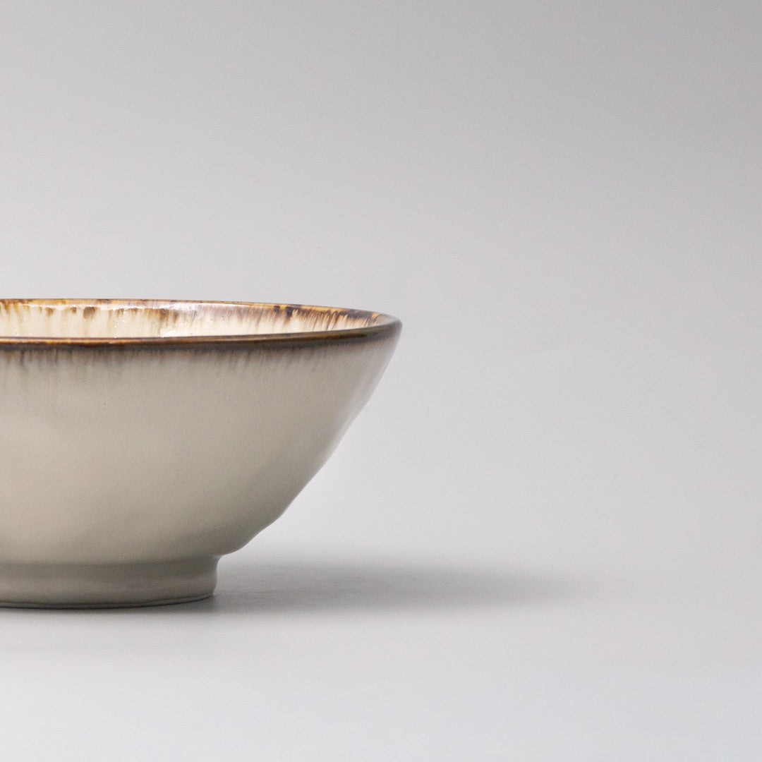 Ivory Pearl Udon Bowl 19cm