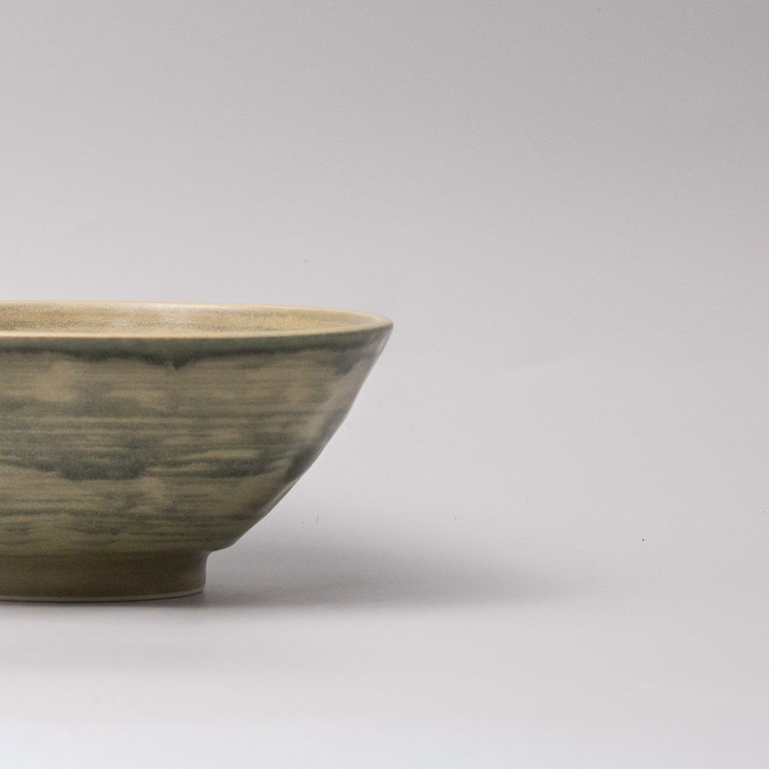 Washed Fern Udon Bowl 17cm