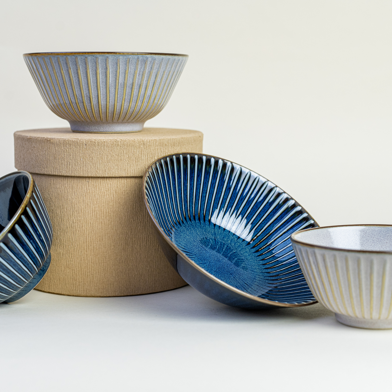 Sendan White Bowl 17cm