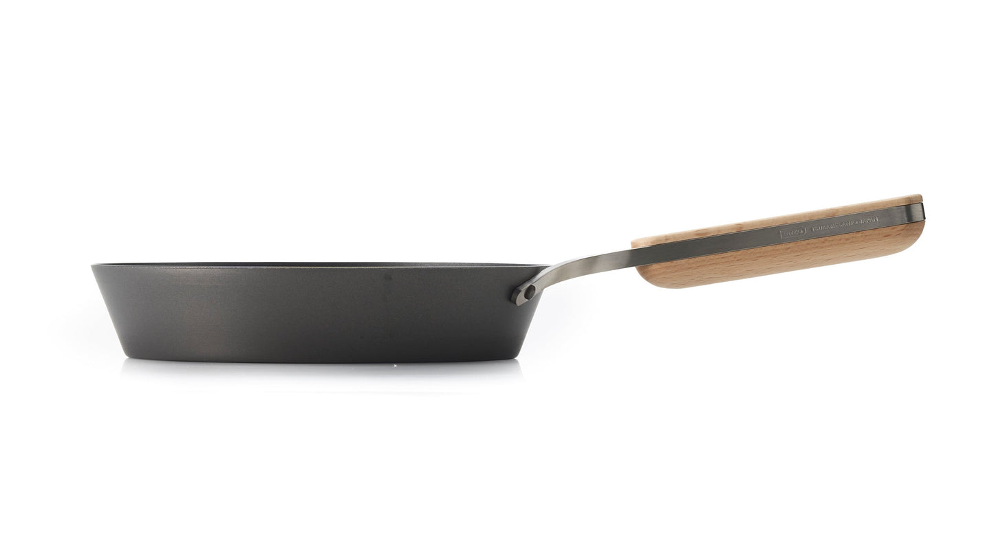 Nitrided Carbon Steel Frying Pan 20cm
