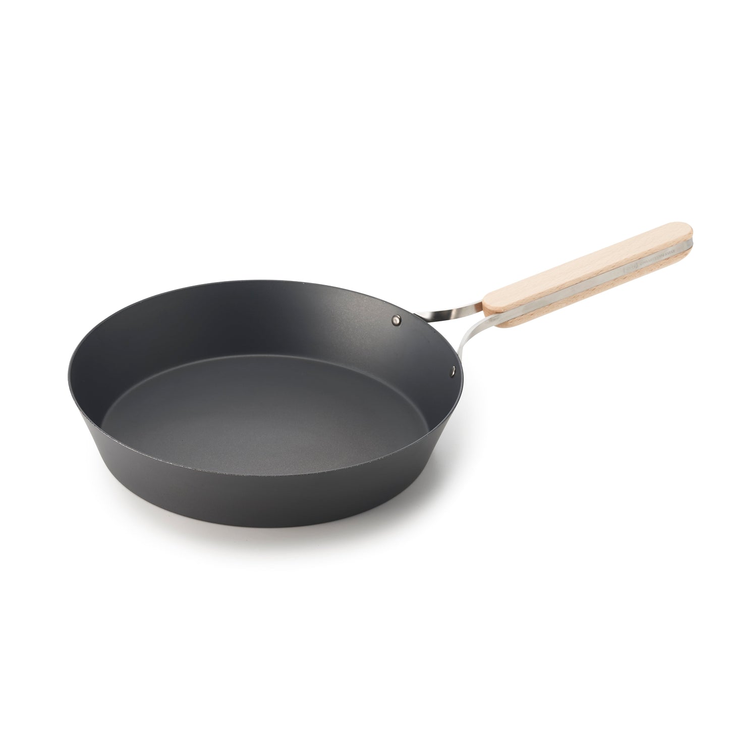 Nitrided Carbon Steel Frying Pan 26cm