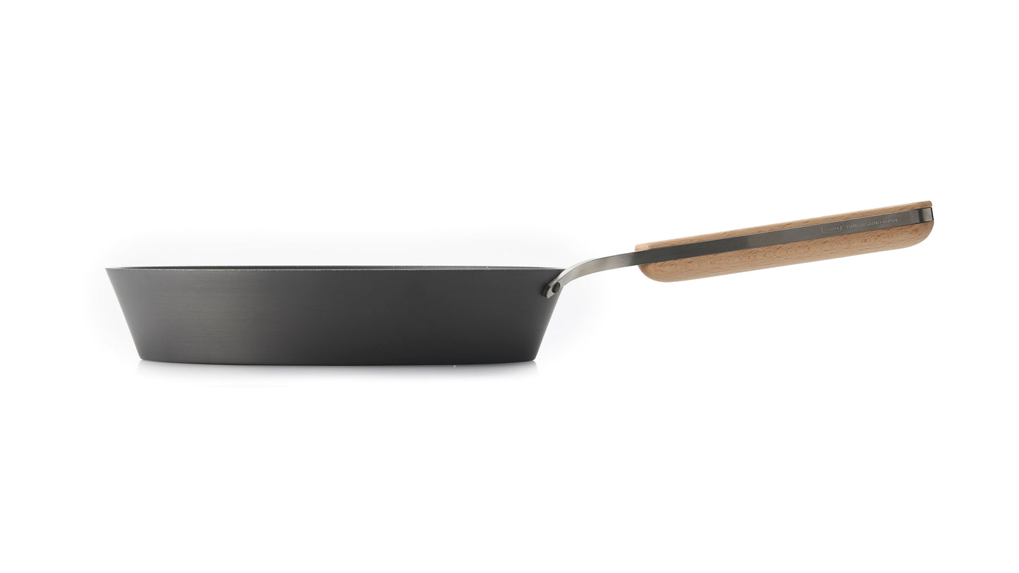 Nitrided Carbon Steel Frying Pan 26cm