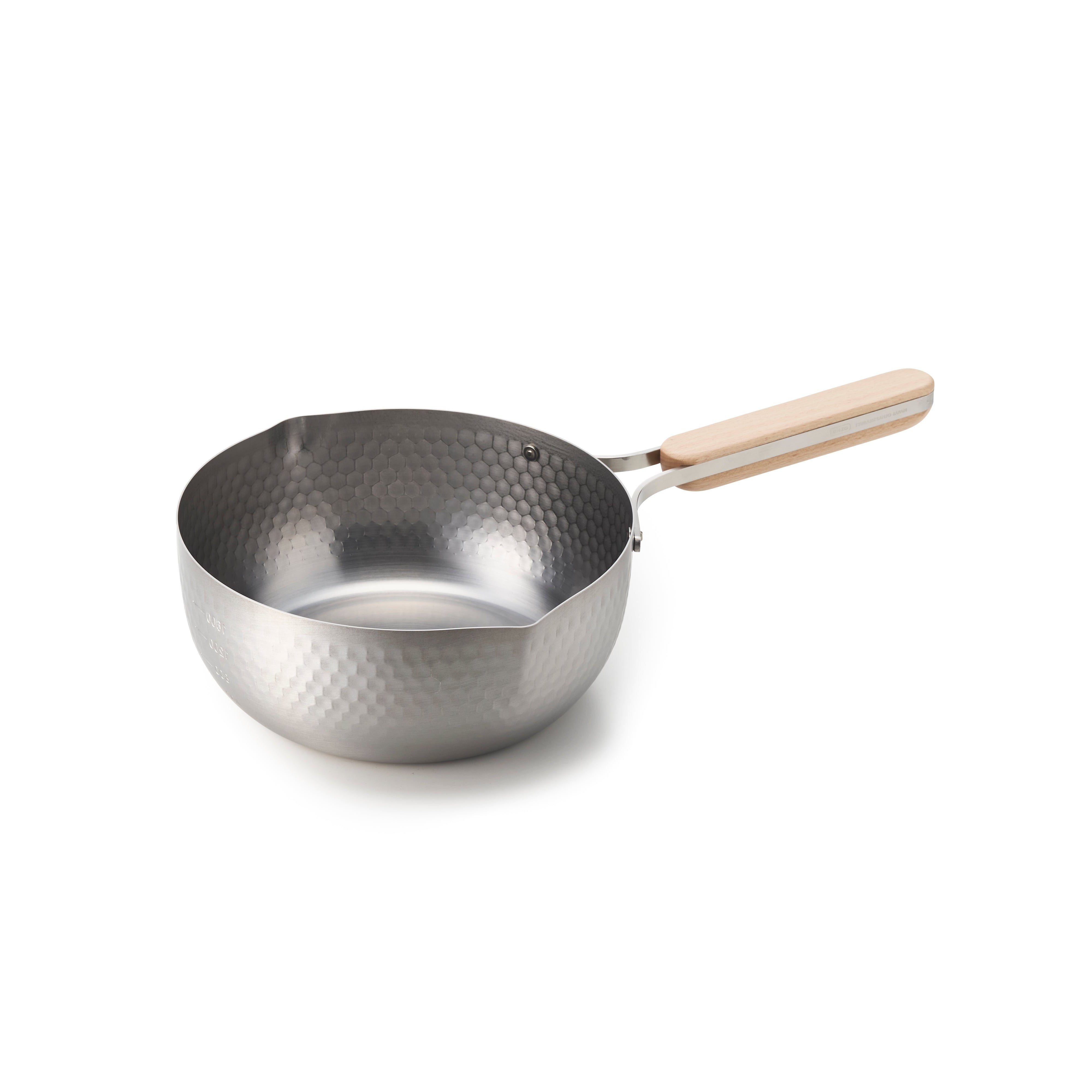 Wahei Enzo Stainless Steel Yukihira Pot 20cm – Made In Japan UK