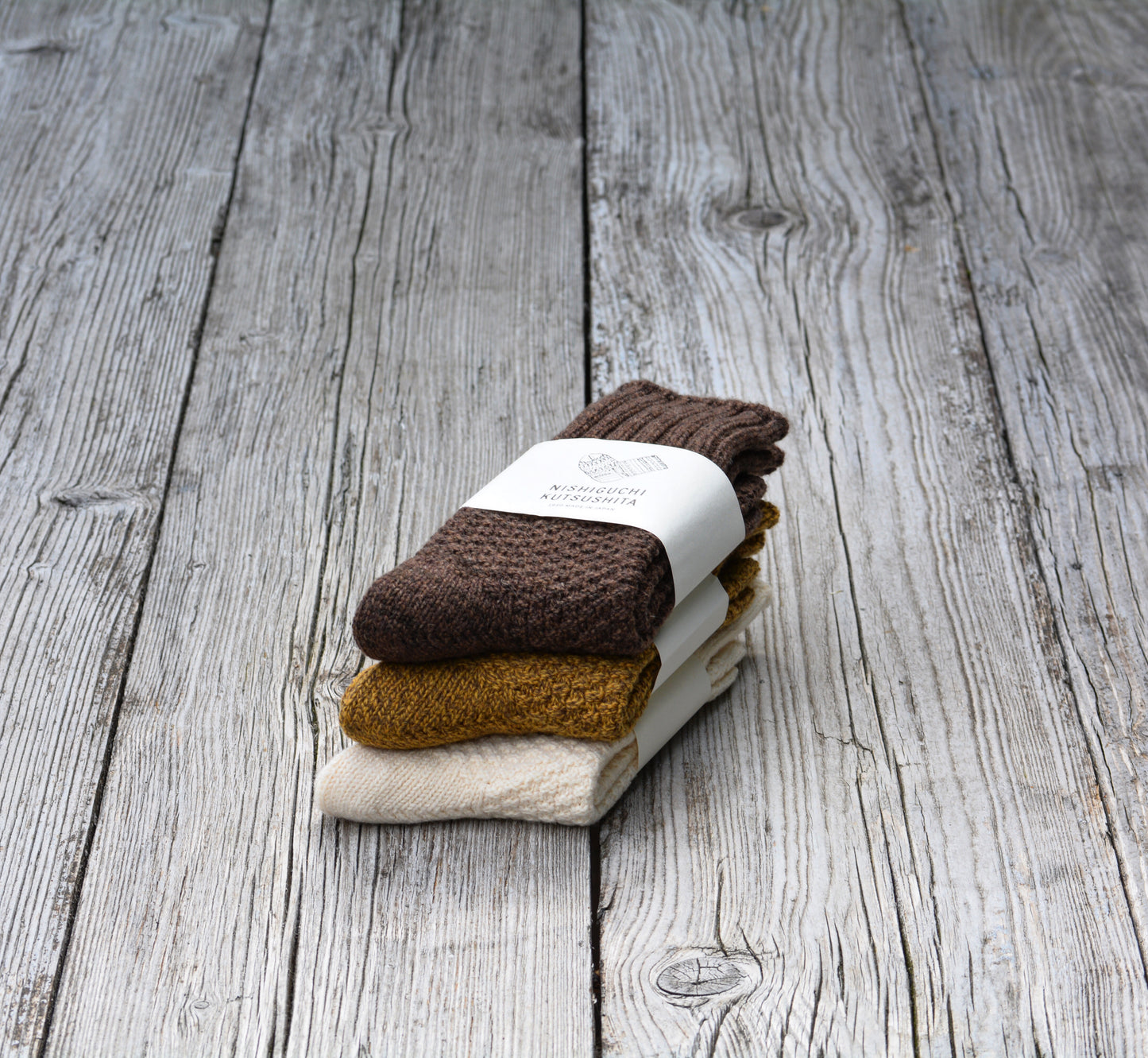 Wool Cotton Boots Socks - Moss Green