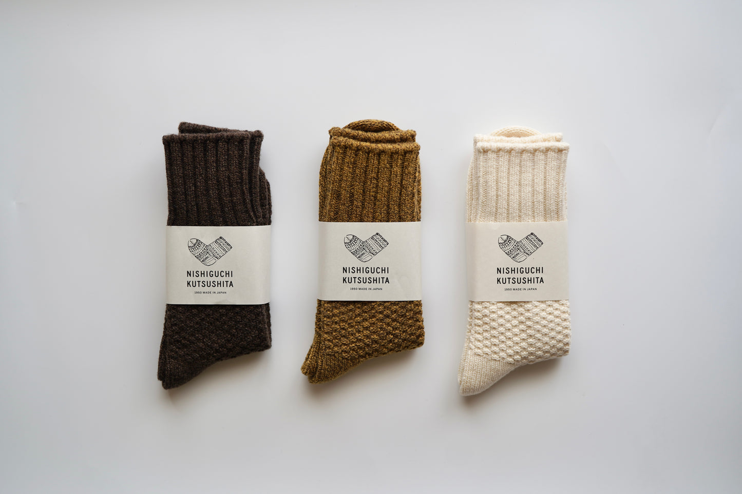 Wool Cotton Boots Socks - Moss Green